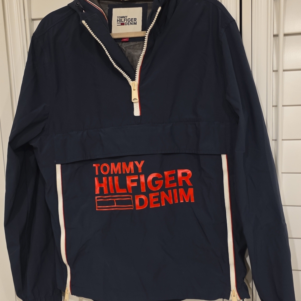 Tommy Hilfiger Navy Anorak Jacket